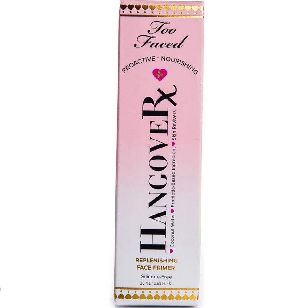 Too Faced Hangover RX replenishing face primer NWT 1.35 oz - Picture 2 of 4